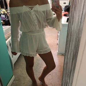 White romper